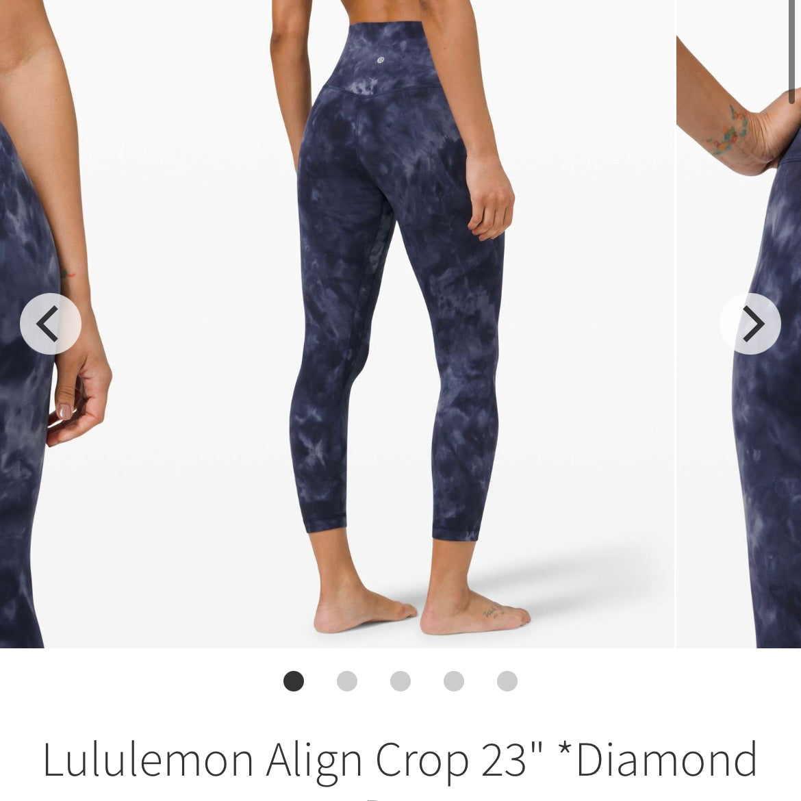 Lululemon Align Crop *Diamond Dye