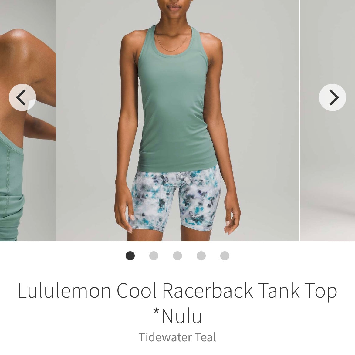 Lululemon Cool Racerback *Cropped