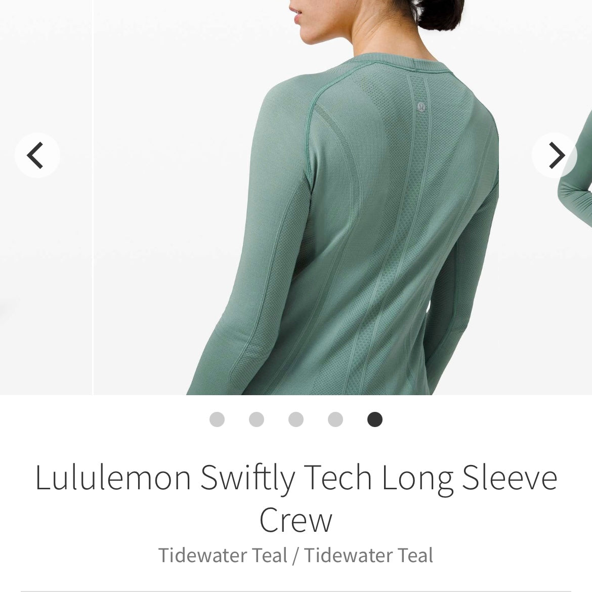 Lululemon Swiftly Tech Long Sleeve