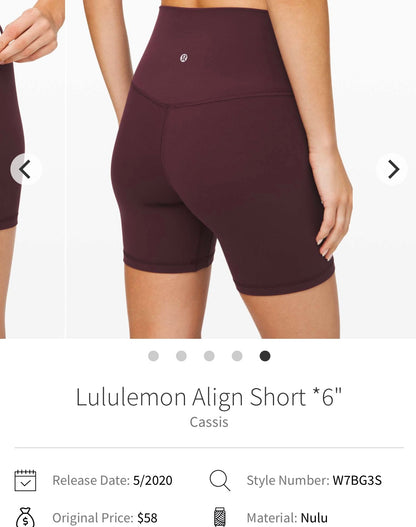 Lululemon Align Short