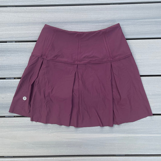 Maroon lululemon skirt hotsell