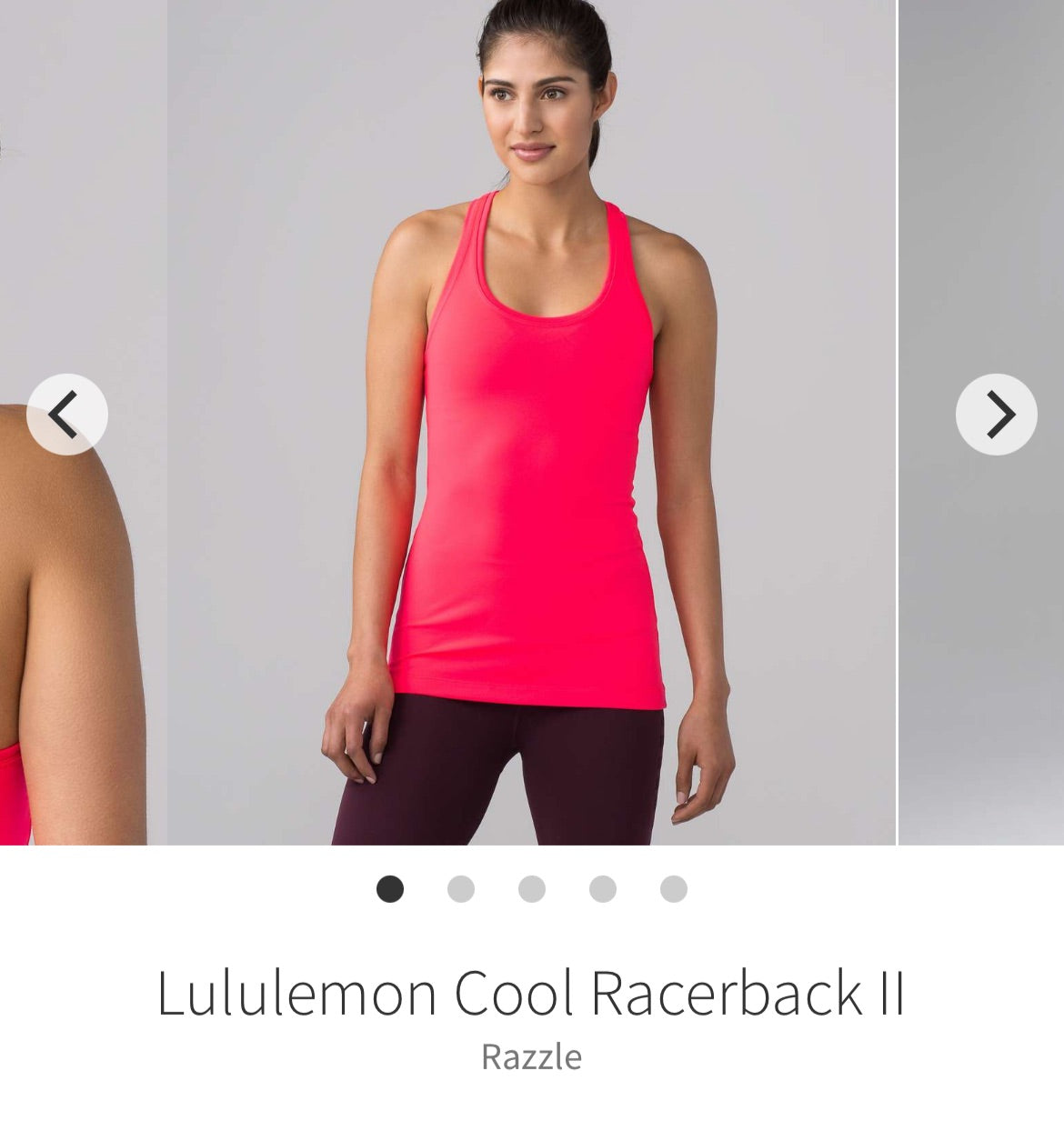 Lululemon Cool Racerback II