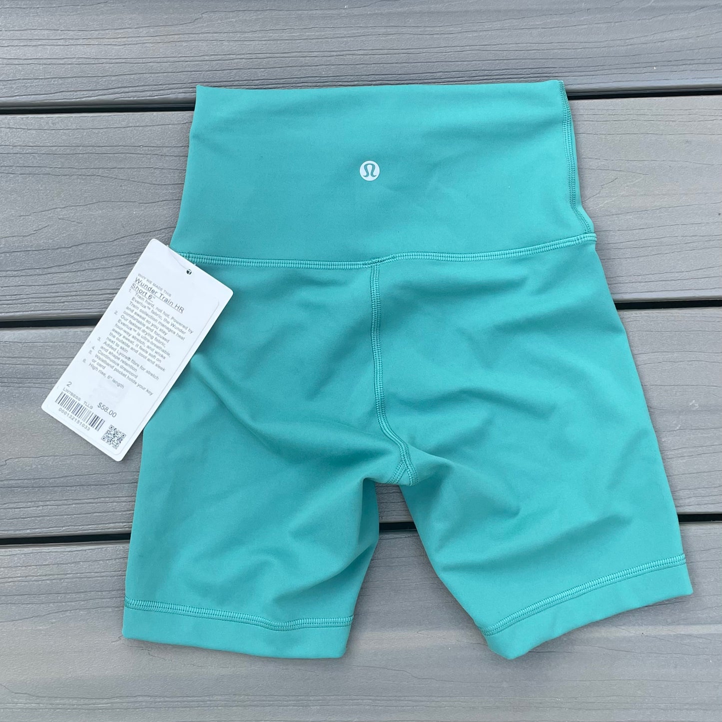 Lululemon High Rise Wunder Train Short