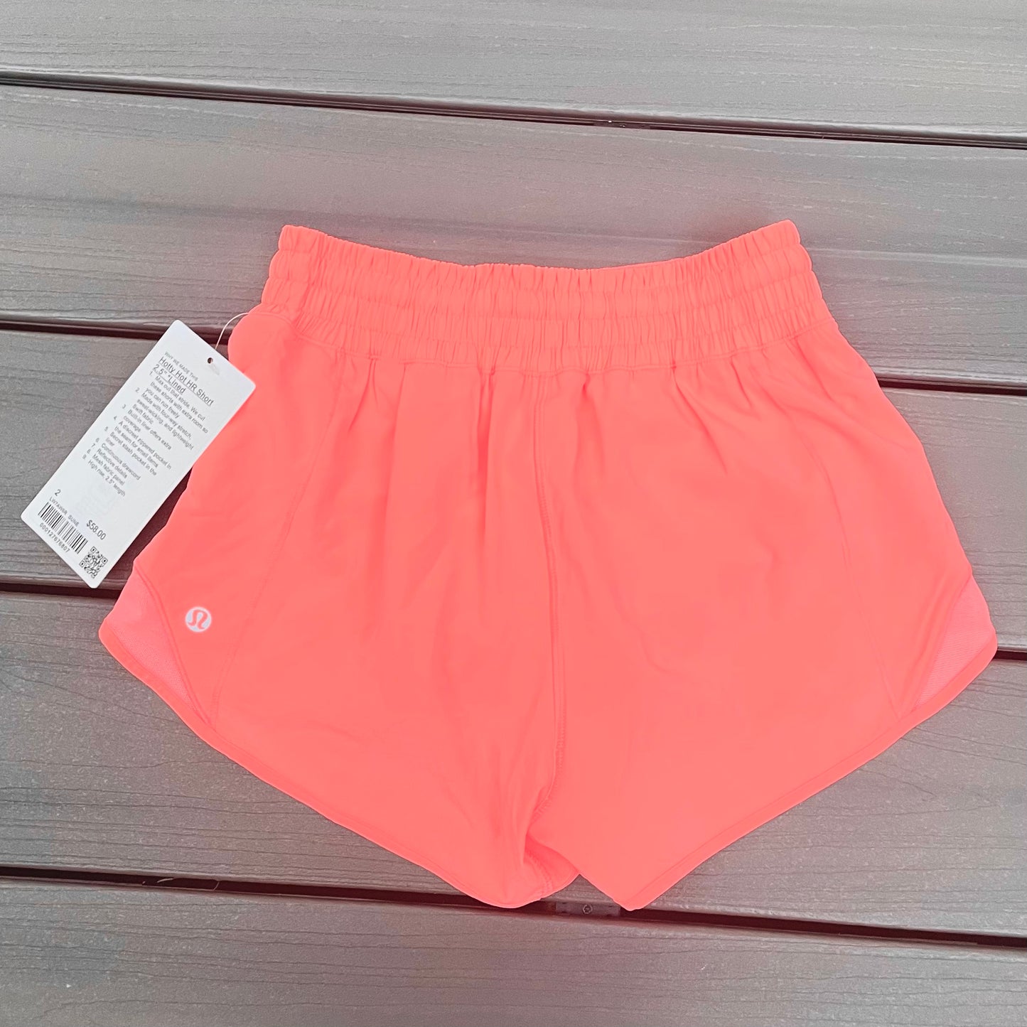 Lululemon High Rise Hotty Hot Short II